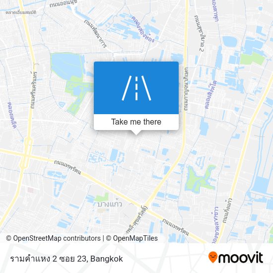 รามคำแหง 2 ซอย 23 map