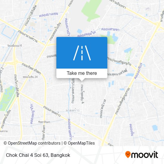 Chok Chai 4 Soi 63 map