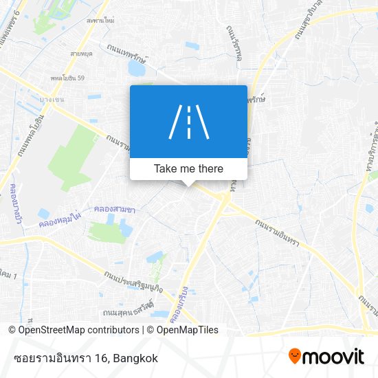 ซอยรามอินทรา 16 map