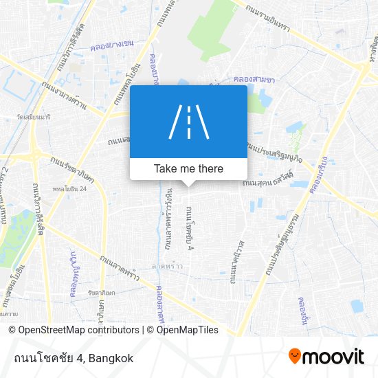 ถนนโชคชัย 4 map