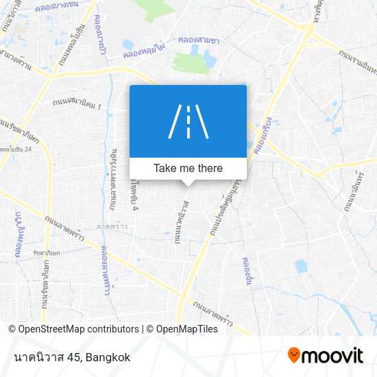 นาคนิวาส 45 map