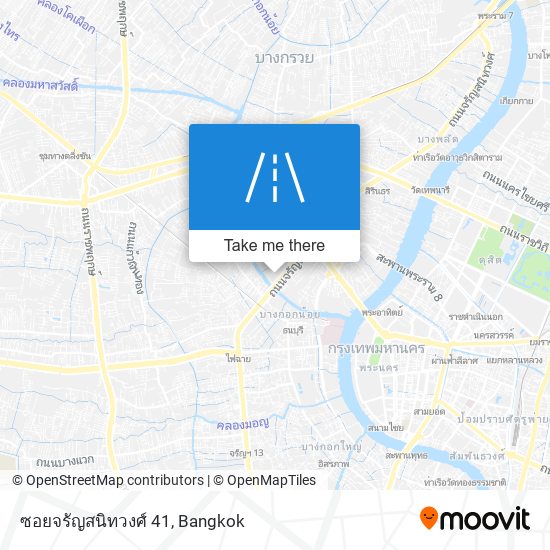 ซอยจรัญสนิทวงศ์ 41 map