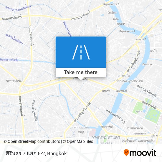 สิรินธร 7 แยก 6-2 map