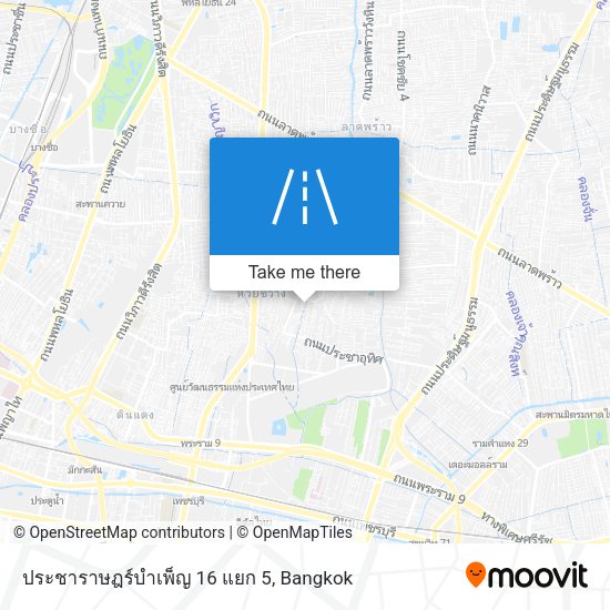 ประชาราษฎร์บำเพ็ญ 16 แยก 5 map