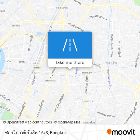 ซอยวิภาวดี-รังสิต 16/3 map