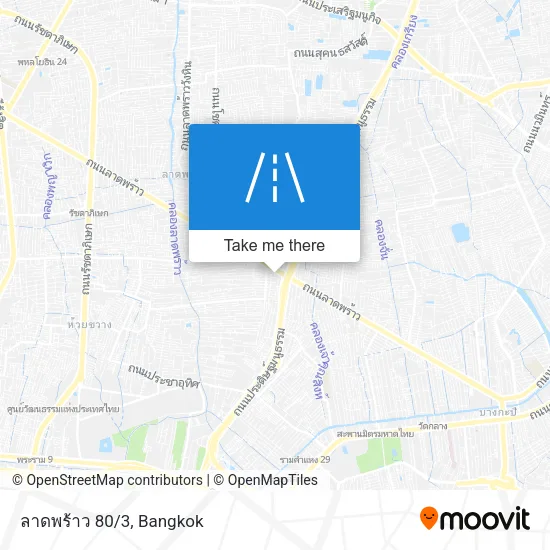 ลาดพร้าว 80/3 map