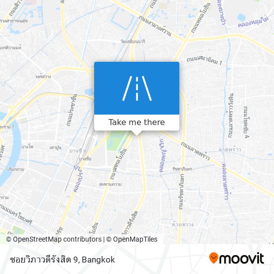 ซอยวิภาวดีรังสิต 9 map