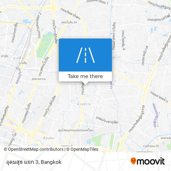 อุดมสุข แยก 3 map