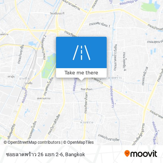 ซอยลาดพร้าว 26 แยก 2-6 map