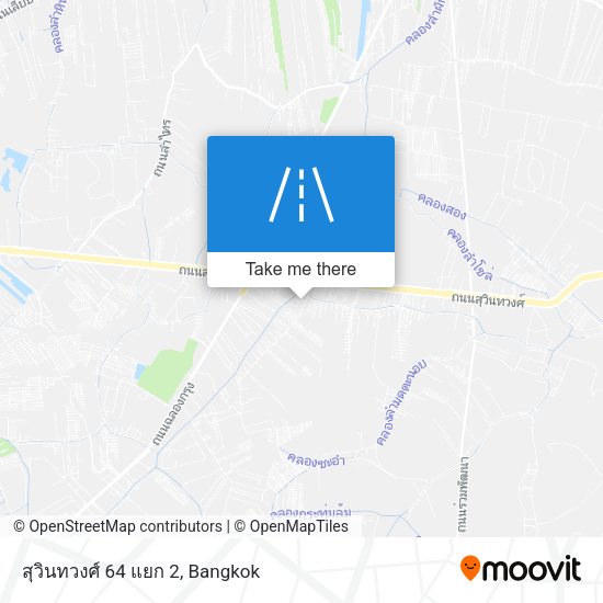 สุวินทวงศ์ 64 แยก 2 map