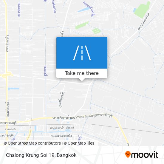 Chalong Krung Soi 19 map