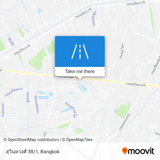 สุวินทวงศ์ 38/1 map
