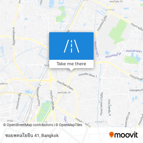 ซอยพหลโยธิน 41 map