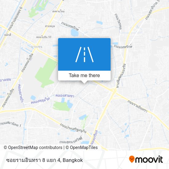 ซอยรามอินทรา 8 แยก 4 map