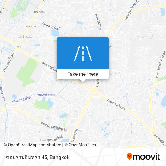 ซอยรามอินทรา 45 map