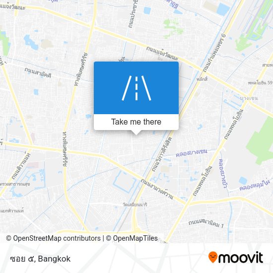 ซอย ๕ map