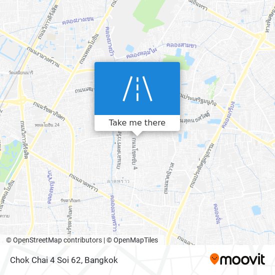 Chok Chai 4 Soi 62 map