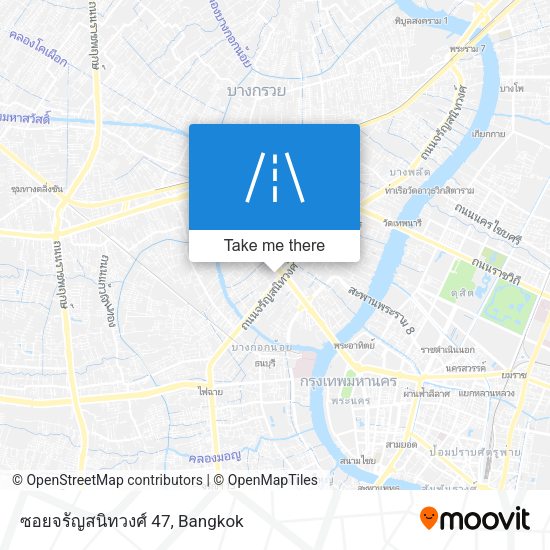 ซอยจรัญสนิทวงศ์ 47 map