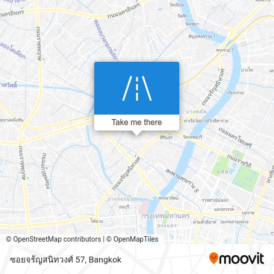 ซอยจรัญสนิทวงศ์ 57 map