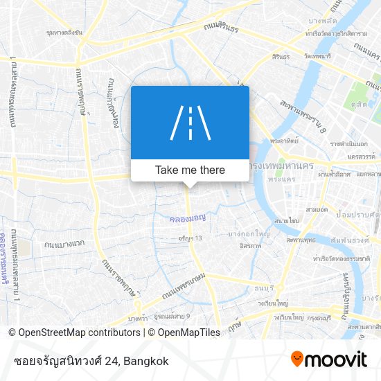 ซอยจรัญสนิทวงศ์ 24 map
