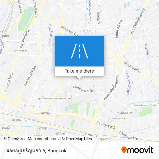 ซอยอยู่เจริญแยก 6 map
