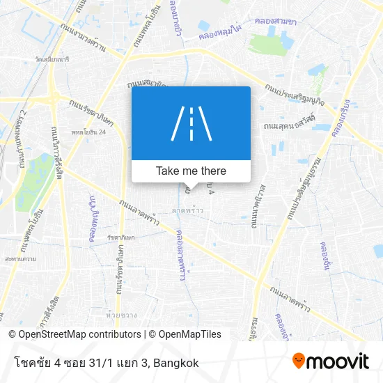 โชคชัย 4 ซอย 31/1 แยก 3 map