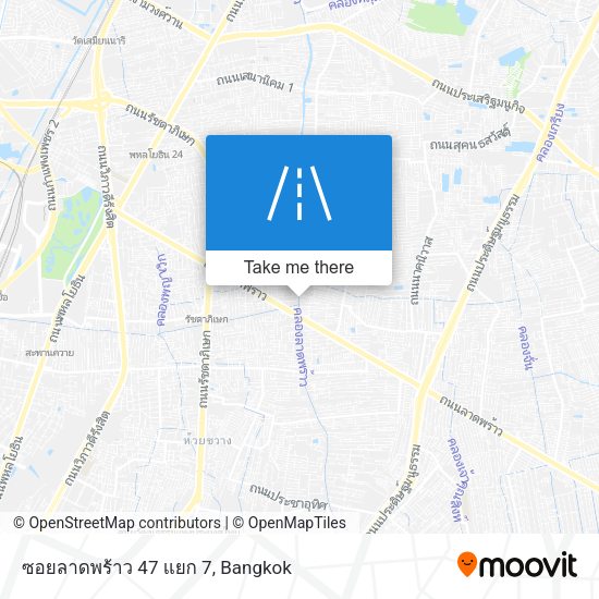 ซอยลาดพร้าว 47 แยก 7 map