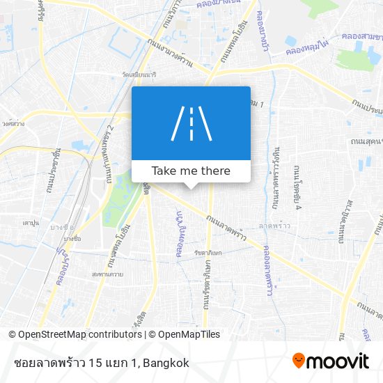 ซอยลาดพร้าว 15 แยก 1 map