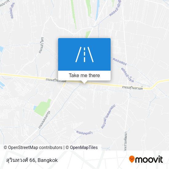 สุวินทวงศ์ 66 map