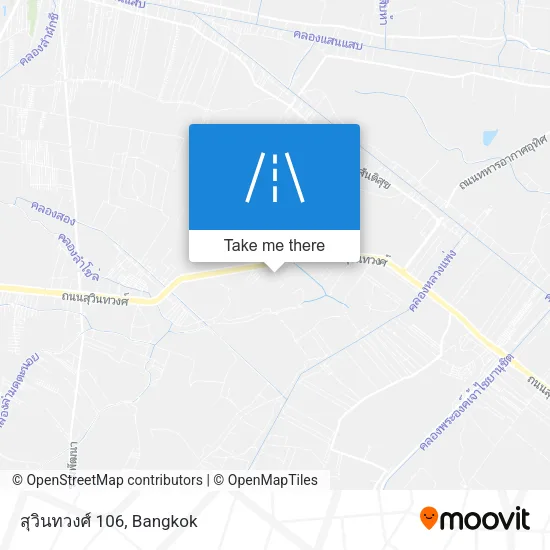 สุวินทวงศ์ 106 map