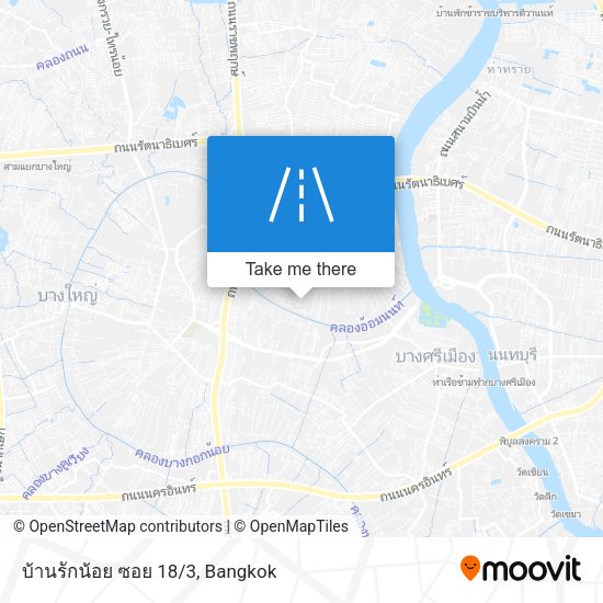 บ้านรักน้อย ซอย 18/3 map