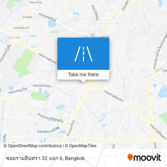 ซอยรามอินทรา 32 แยก 6 map