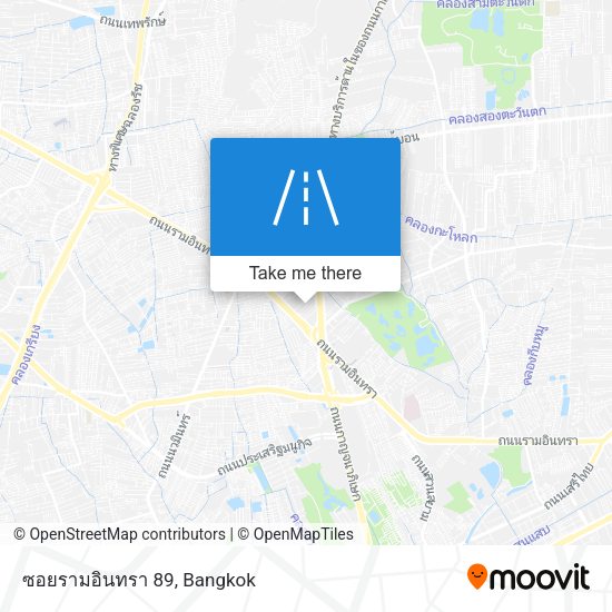 ซอยรามอินทรา 89 map