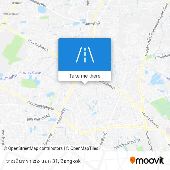 รามอินทรา ๔๐ แยก 31 map