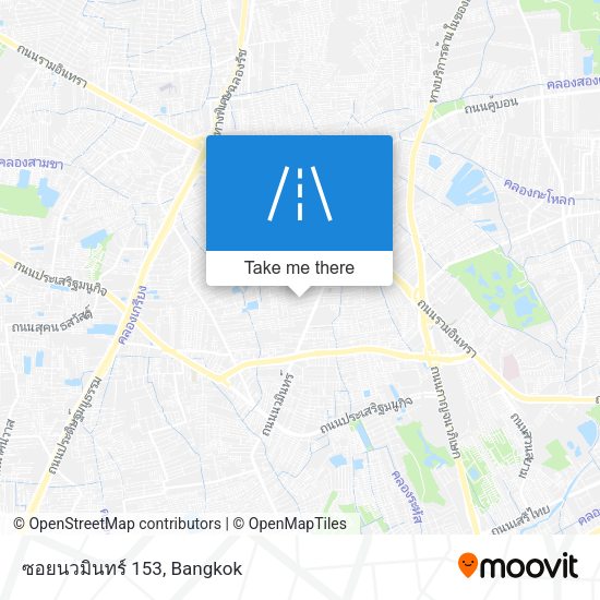 ซอยนวมินทร์ 153 map