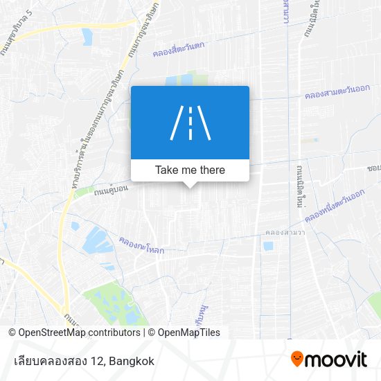 เลียบคลองสอง 12 map