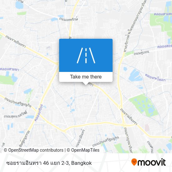 ซอยรามอินทรา 46 แยก 2-3 map