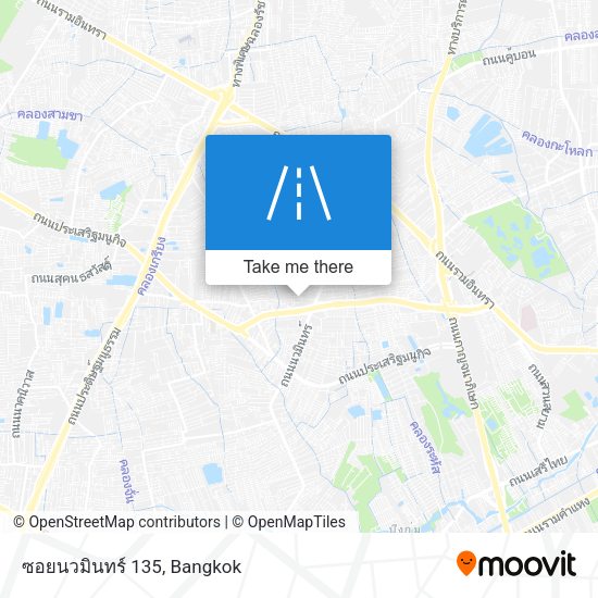 ซอยนวมินทร์ 135 map