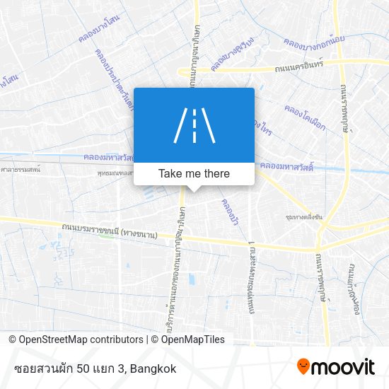 ซอยสวนผัก 50 แยก 3 map