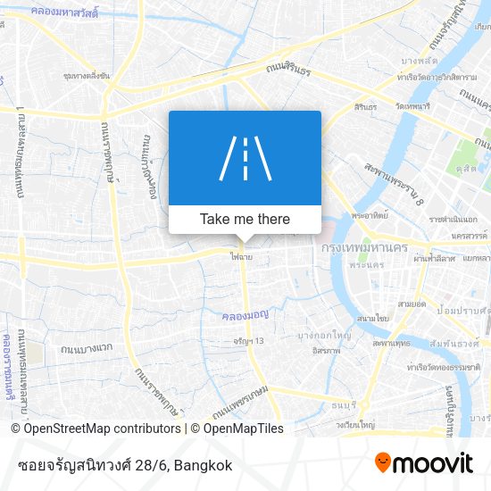 ซอยจรัญสนิทวงศ์ 28/6 map