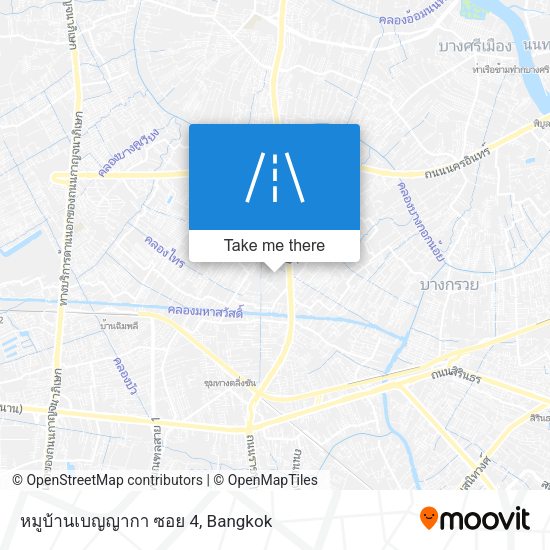 หมูบ้านเบญญากา ซอย 4 map