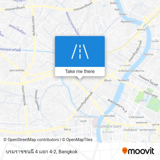 บรมราชชนนี 4 แยก 4-2 map