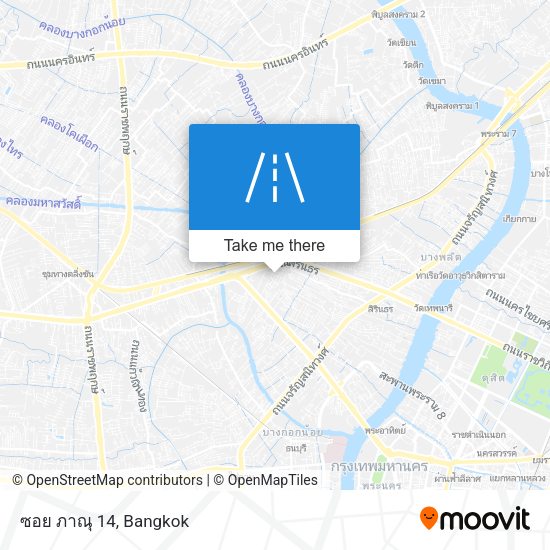 ซอย ภาณุ 14 map