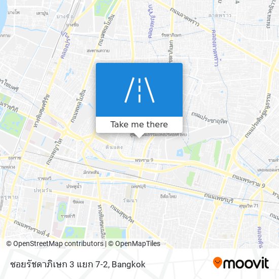 ซอยรัชดาภิเษก 3 แยก 7-2 map