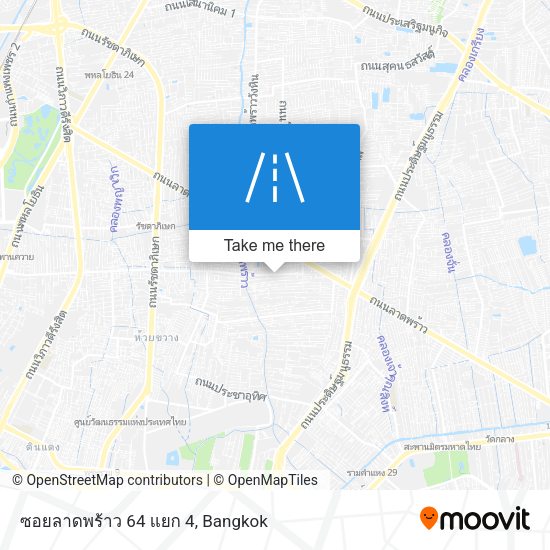 ซอยลาดพร้าว 64 แยก 4 map