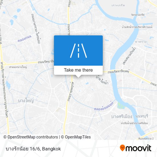 บางรักน้อย 16/6 map