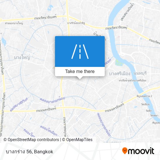 บางกร่าง 56 map