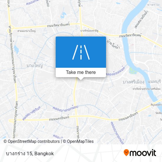 บางกร่าง 15 map