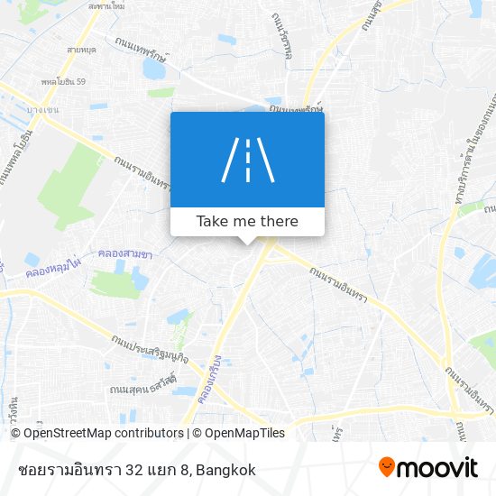 ซอยรามอินทรา 32 แยก 8 map