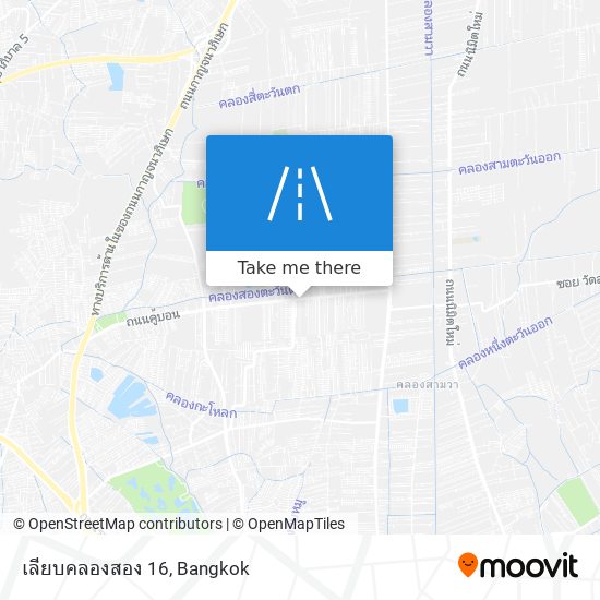 เลียบคลองสอง 16 map